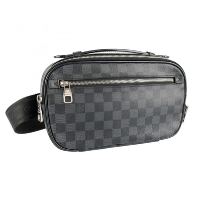 Cloth belt bag Louis Vuitton Black in Cloth - 38692190