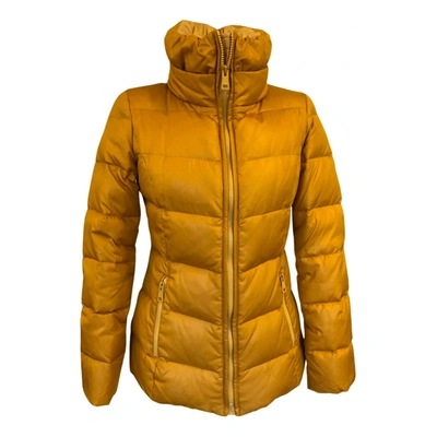 Pre-owned Max & Co Coat In Yellow