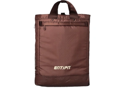 Shop Enterprise Japan Logo Backpack In Brown
