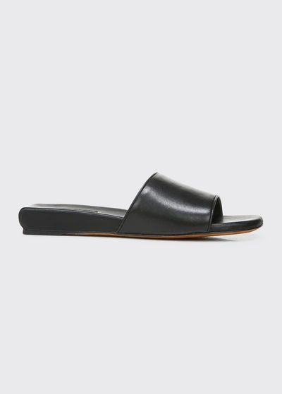 Shop Vince Garth-2 Demi-wedge Sandals In Black