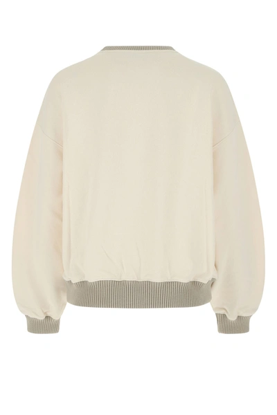 Shop Loewe Sand Cotton Sweatshirt Beige  Donna Xs