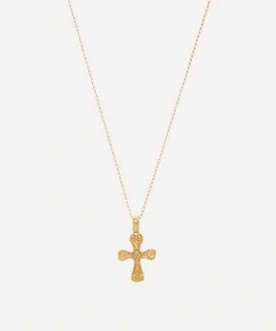 Shop Alighieri Gold-plated The Dagger Of The Night Pendant Necklace