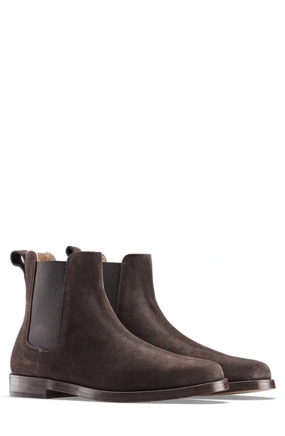 Shop Koio Trento Chelsea Boot In Root Suede