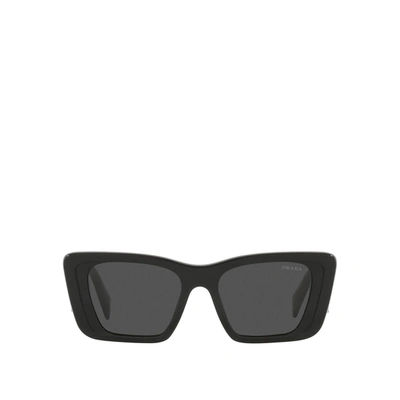 Shop Prada Pr 08ys Black Female Sunglasses