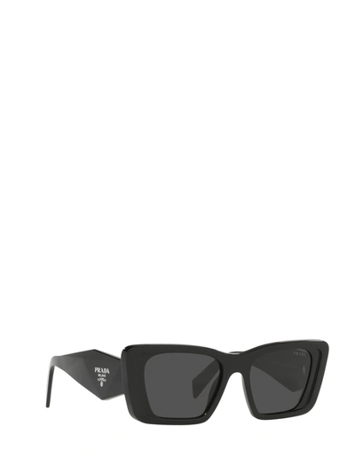 Shop Prada Pr 08ys Black Female Sunglasses