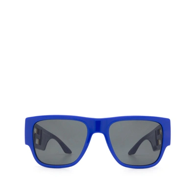 Shop Versace Ve4403 Blue Male Sunglasses