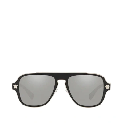 Shop Versace Ve2199 Matte Black Mal In .