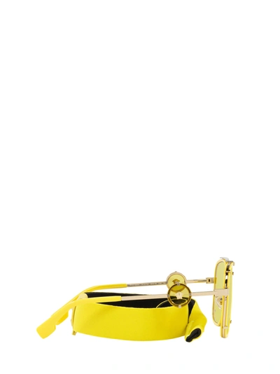 Shop Versace Ve2233 Yellow Male Sunglasses