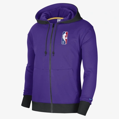 Nike Los Angeles Lakers Courtside Fleece Nba Full-Zip Hoodie Fiyatı