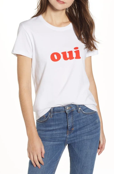 Shop Prince Peter Oui Tee In White