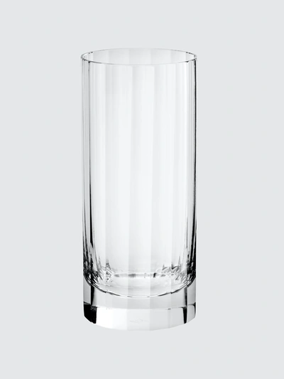 Shop Richard Brendon Highball Fluted Glass In Clear