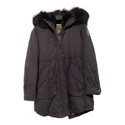 Pre-owned Alessandra Chamonix Parka In Blue