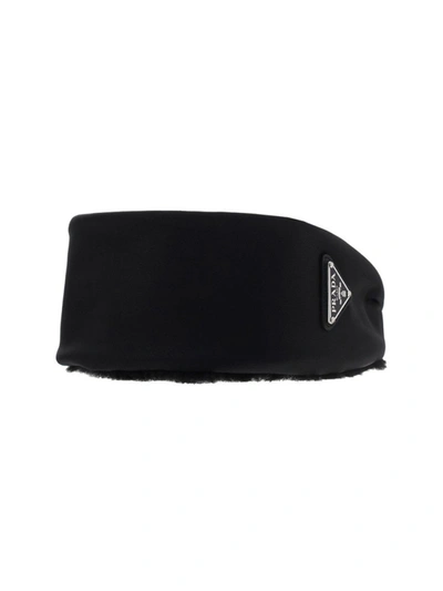 Shop Prada Black Other Materials Hat