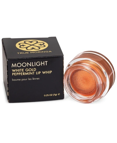 Shop True Moringa Moisturizing Shimmer White Gold Peppermint Lip Whip Balm, 0.25 Oz. In Gold-tone