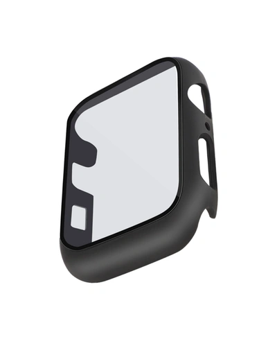 Ak Wearables Withit Black Full Protection Bumper With Integrated Glass Cover Compatible With 38mm Apple Watch In Black