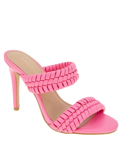 Shop Bcbgeneration Women's Jendi Dress Sandals In Bubblegum Pink
