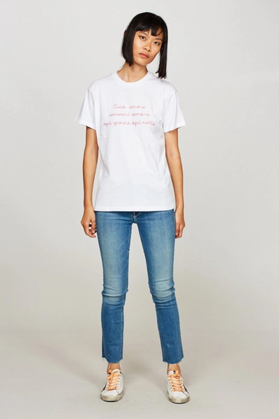 Shop Giada Benincasa T Shirt Mm Women's T Shirt In Bianco