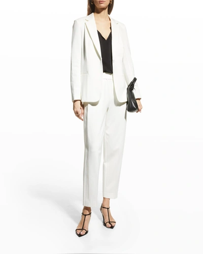 Shop Kobi Halperin Rochelle Ankle Pants In Ivory