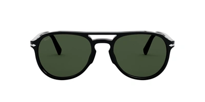 Shop Persol Aviator Frame Sunglasses In Black