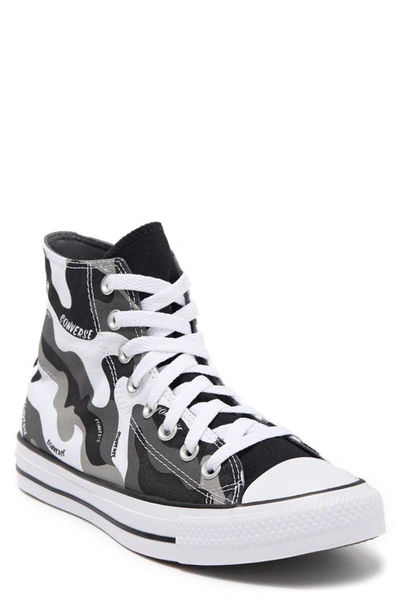 Shop Converse Chuck Taylor® All Star® High Top Sneaker In White/black/dolphin