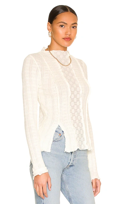 Shop Free People X Revolve Lula Top In Ivory