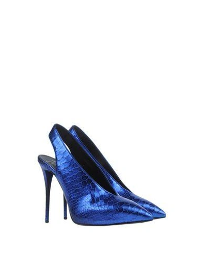 Shop Giuseppe Zanotti Pump In Bright Blue