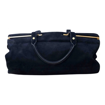 Pre-owned Lanvin Handbag In Blue