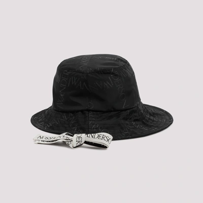 Shop Jw Anderson J.w. Anderson  Asymmetric Bucket Hat In Black