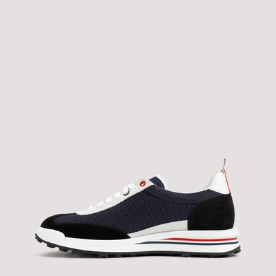 Shop Thom Browne Tech Runner Sneakers Shoes In Blue