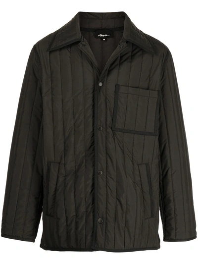 Shop 3.1 Phillip Lim / フィリップ リム Quilted Single-breasted Jacket In Black