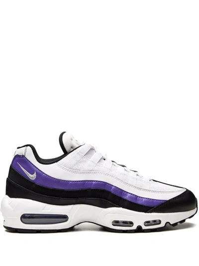 Shop Nike Air Max 95 "persian Violet" Sneakers In White