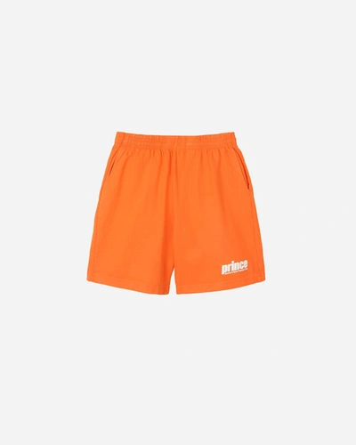 Shop Sporty And Rich Sporty &amp; Rich X Prince Sporty Gym Short In Orange