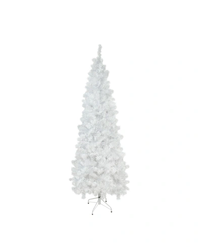 Northlight Pencil Winston Pine Artificial Christmas Tree-unlit In White