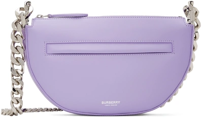 Burberry outlet bag purple