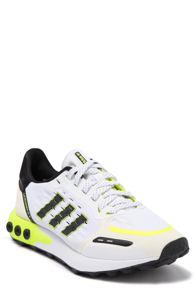 Adidas Originals La Trainer Iii Shoe In White/black/yellow | ModeSens