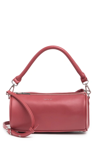 Shop Matt And Nat Loom Vegan Leather Satchel Bag In Gala