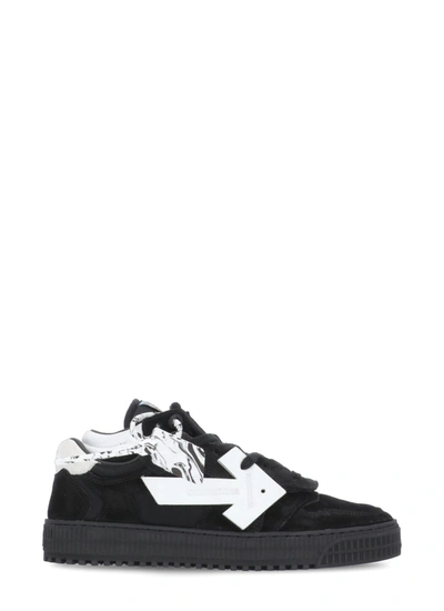 Shop Off-white Floating Arrow Sneaker In Black Whit