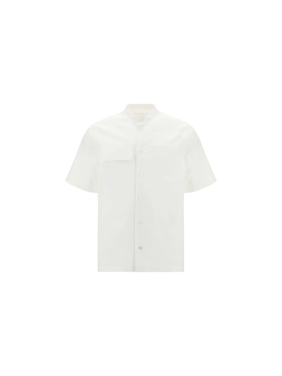 Shop Jil Sander Shirt In White Paper