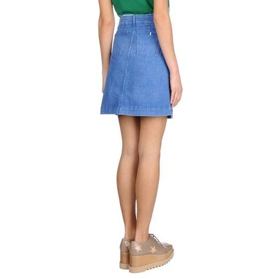 Shop Stella Mccartney Denim Skirt