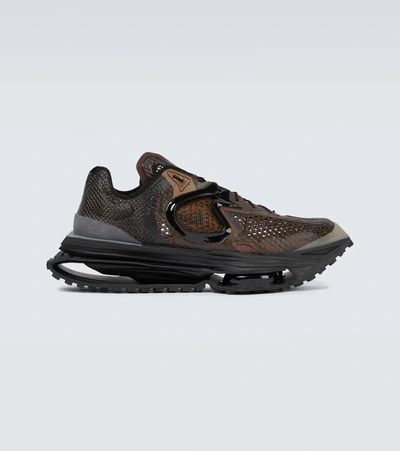 Shop Nike Matthew M. Williams X  Zoom 4 Sneakers In Baroque Brown/black-black