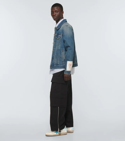 Shop Golden Goose Golden Collection Denim Jacket In Blue