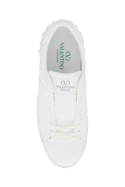Shop Valentino Garavani 'open For A Change' Bio-based Sneakers In White