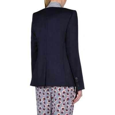 Shop Stella Mccartney Blazers In Blue Black