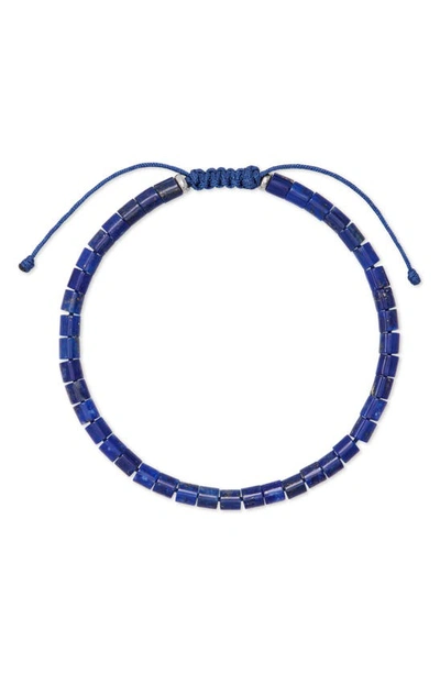 Shop Kendra Scott Beaded Bracelet In Blue Lapis