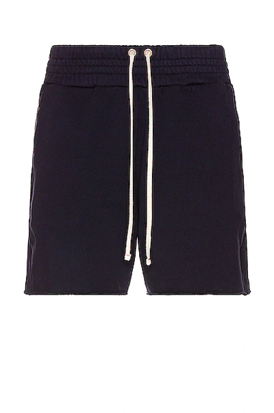 Shop Les Tien Yacht Short In Navy