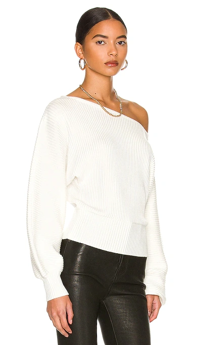 Shop L'academie Indre Sweater In Ivory