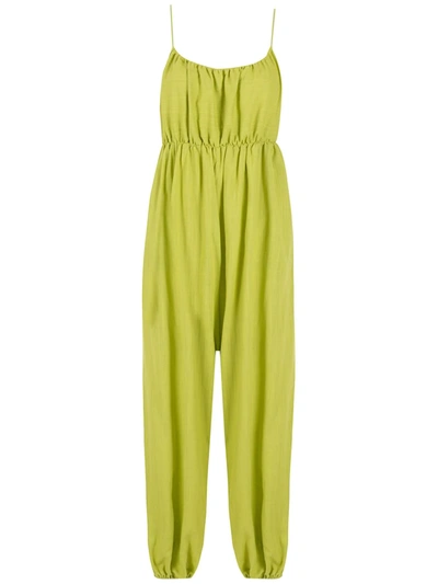 Shop Clube Bossa Luppy Cotton Overalls In Green