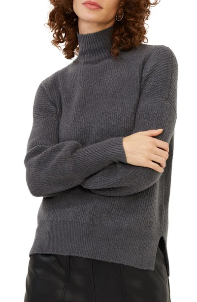 Shop French Connection Orla Ribbed Sweater In Ebano