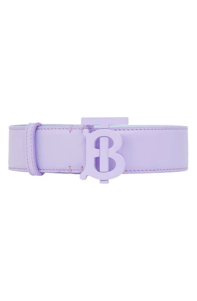 Burberry TB Monogram Leather Belt, Nordstrom