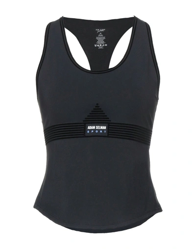 Shop Adam Selman Sport Tank Tops In Black